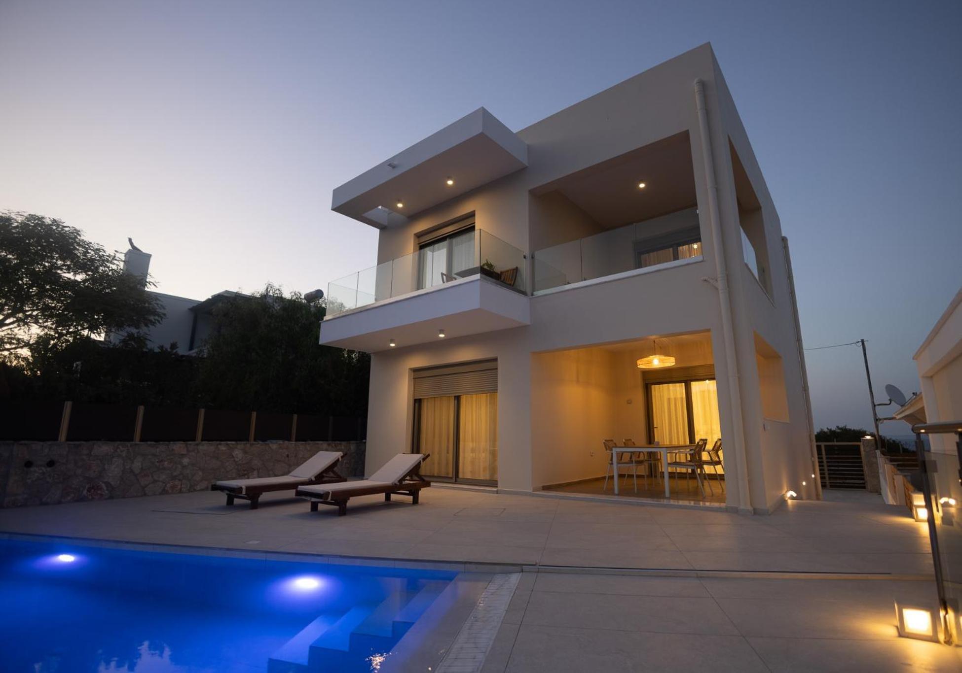 Villa Pava-Sea View Brand New 2024 Villa Archangelos  Zewnętrze zdjęcie